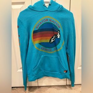 Aviator Nation Relaxed Pull Over Hoodie